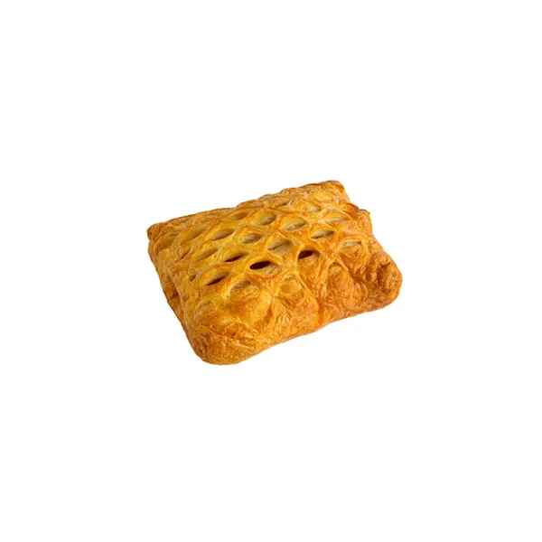 Слойка с клубникой Аллегро Фудз 80гр, 100шт/кор