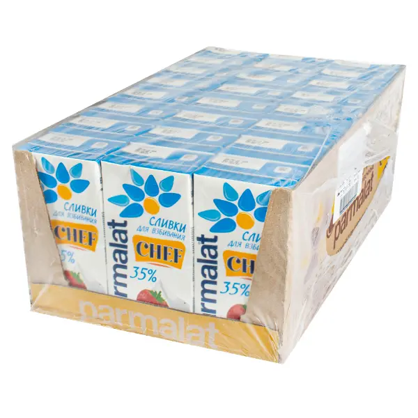 Сливки ультрапастеризованные для взбивания 35% Parmalat CHEF 500мл, 24шт/кор