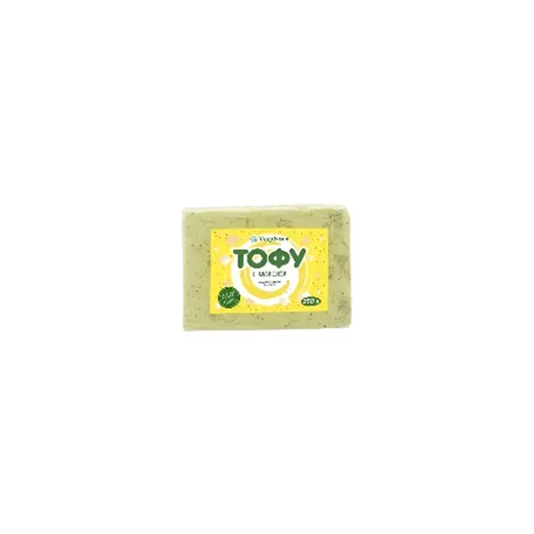 Продукт соевый Тофу с хмели-сунели VegaNova 250гр, 8шт/кор