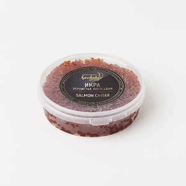 Икра кеты красная Gorchakov group 250гр пластик, 12шт/кор