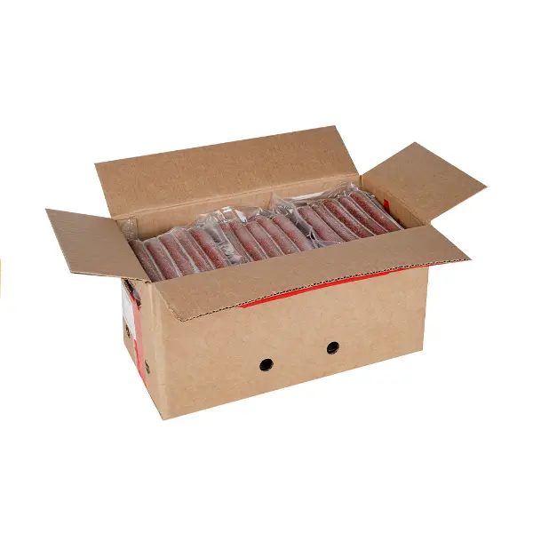 Колбаски Гриль с говядиной зам. в/у Ремит 75гр*10шт/упак, 12упак/кор