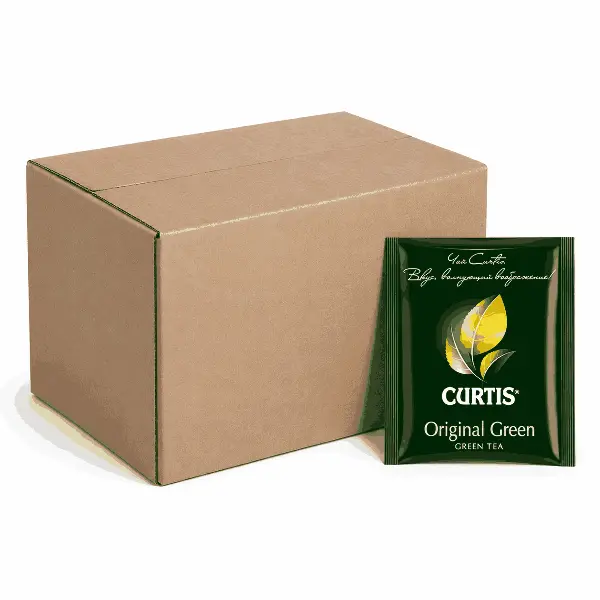 Чай зеленый байховый китайский Original Green CURTIS 2гр, 200 пак/шт
