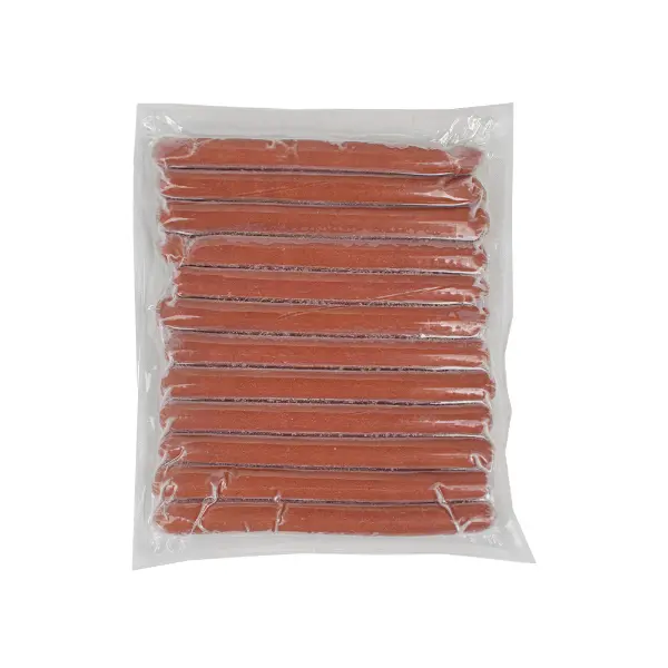 Сосиски для хот-догов L19см Ø17мм Деликатес ~600гр, ~15кг/кор