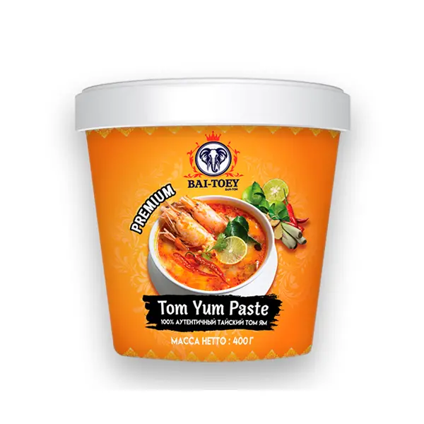Паста Том Ям Bai-Toey 400гр, 24шт/кор
