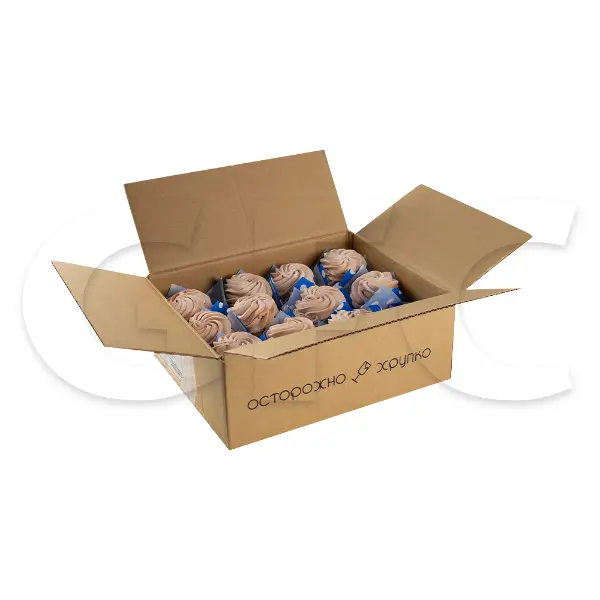 Зефир Капучино Macaronshop 80гр, 12шт/кор
