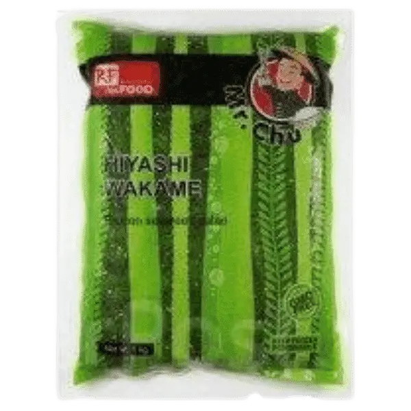 Салат из водорослей вакаме замороженный Mr.Chu 1кг, 10шт/кор, Китай