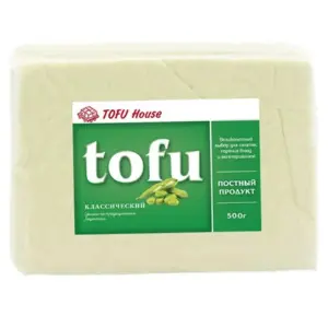 Продукт соевый Тофу классический TOFU House 500гр, 16шт/кор