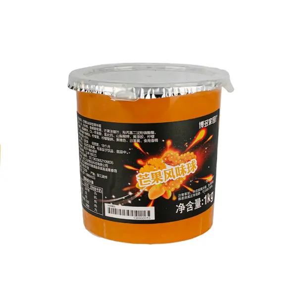 Джус-болл со вкусом манго BODUO 1кг, 12шт/кор