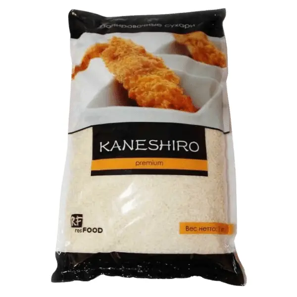 Сухари панировочные Панко 4мм Premium Kaneshiro 1кг, 10шт/кор, Малайзия