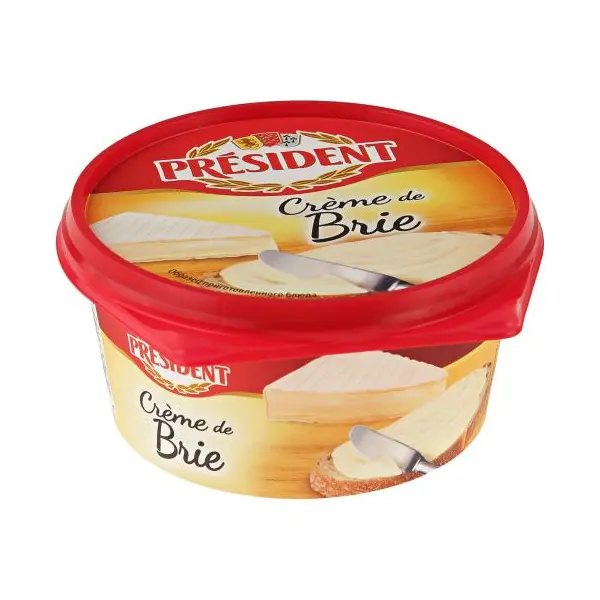 Сыр плавленый Creme de Brie Президент 125г
