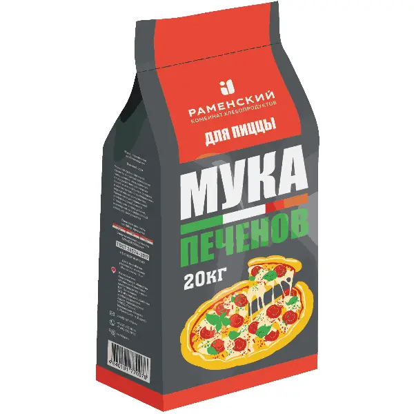 Мука для пиццы высший сорт ГОСТ Печенов 20кг