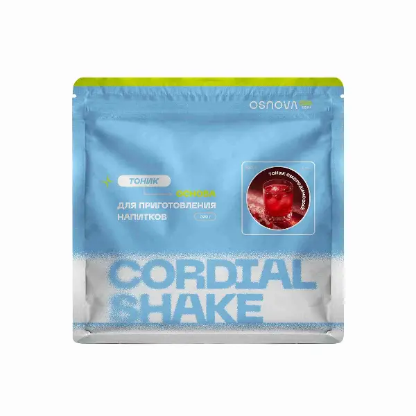 Смесь вкусоароматическая Cordial Shake Тоник смородиновый OsnovaTech 500гр, 10шт/кор