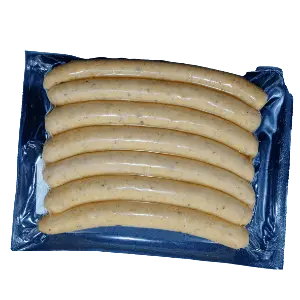 Колбаски для хот-догов куриные с перцем н/о Ø18-20мм в/у Деликатес 90гр, ~10кг/кор