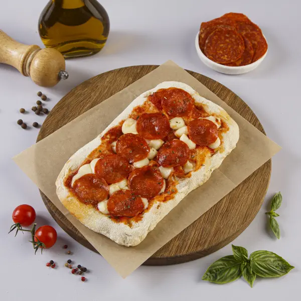 Пицца Римская Пепперони 15*25 280гр, 4шт/кор