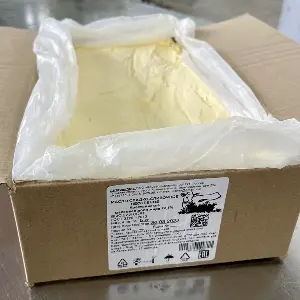 Масло сладко-сливочное несоленое Крестьянское 72,5% ГОСТ Кимовскмолпрод, монолит 5кг