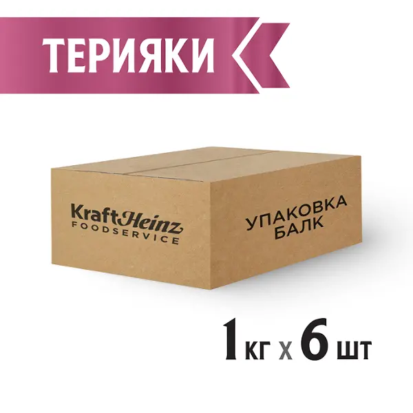Соус Терияки Heinz 1кг, 6шт/кор
