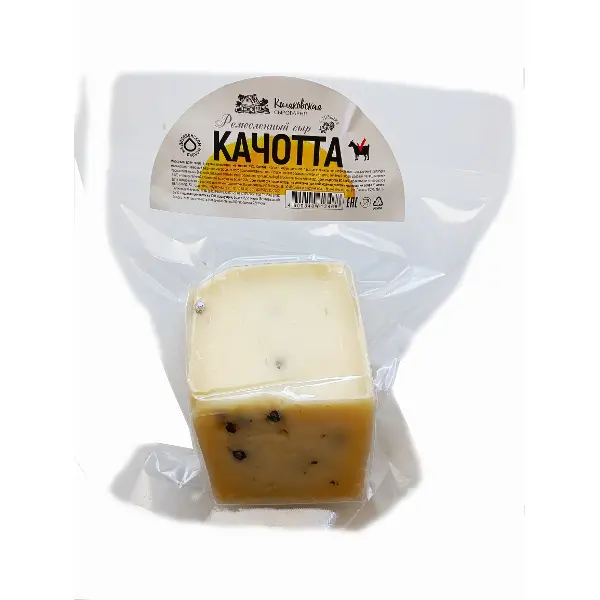 Сыр Качотта козий Киляковская сыроварня ~150гр, ~750гр/кор