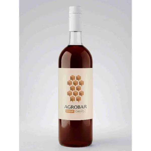 Сироп Карамель AGROBAR SYRUP 1л, 6шт/кор