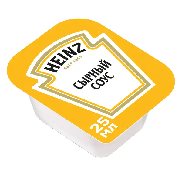 Соус сырный Heinz дип-пот 25мл, 125шт/кор