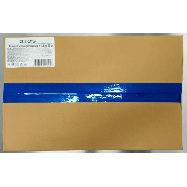 Основа для Римской пиццы 20*30 GIO'S 200гр, 20шт/кор