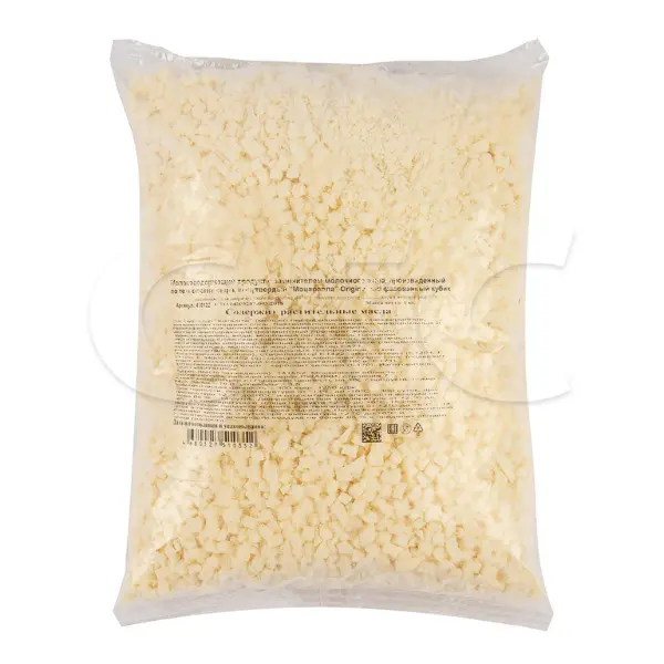 Моцарелла молокосодержащий продукт зам. 48% кубик Original Alti, 10кг/кор