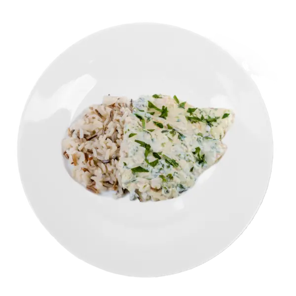 Рис с филе трески в сливочном соусе Good Cook 200гр, 12шт/кор