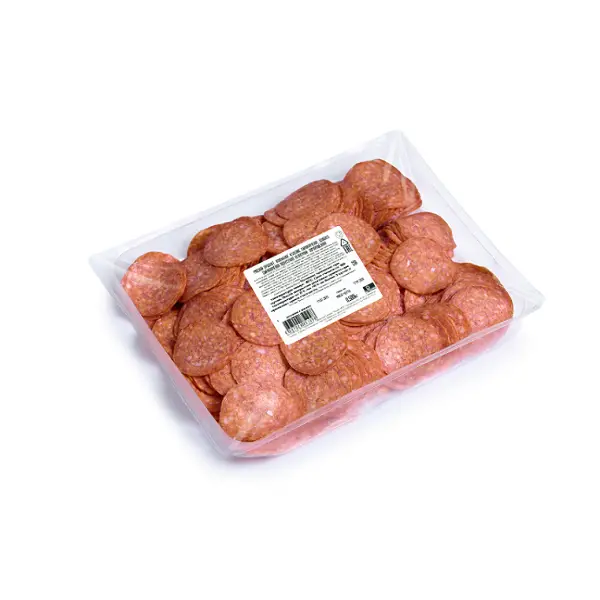 Колбаса Пепперони нарезка с/к зам. Велком 500гр, 10шт/кор