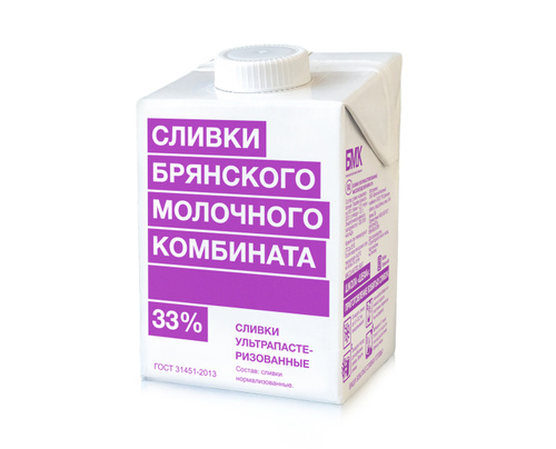 Сливки 33 Озон