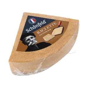 Сыр полутвердый Раклет срок созревания 3 мес. 45% Schonfeld ~1,4кг, ~5,6кг/кор