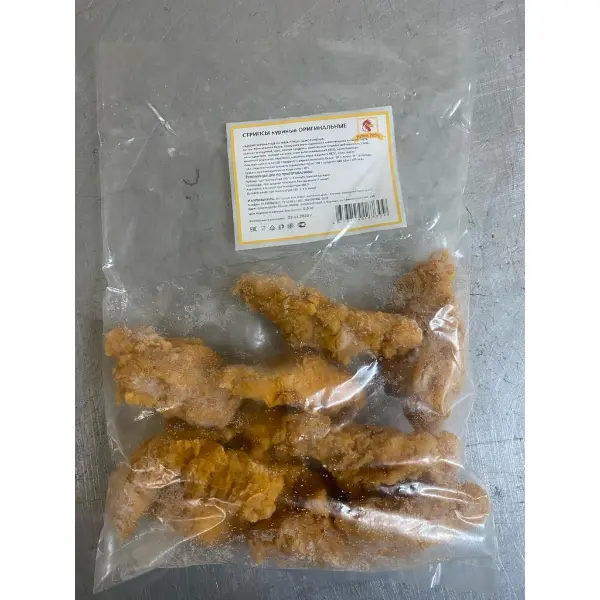Стрипсы куриные оригинальные МяSное МеSто 500гр, 4шт/кор
