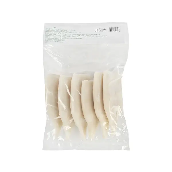 Кальмар очищенный глазированный трубки с/м  SHANDONG NABAIXIAN SEAFOOD CO 3700/02J69 930гр,9,3кг/кор
