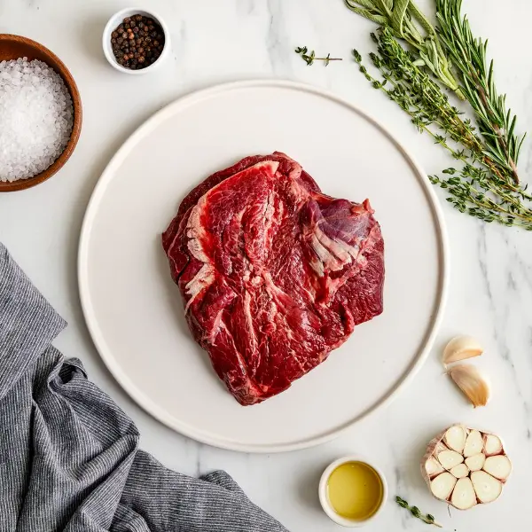 Говядина щека замороженная Стейковка ~1кг, ~20кг/кор