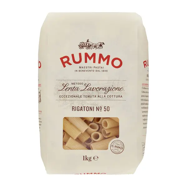 Паста Ригатони №50 Rummo 1кг, 12шт/кор