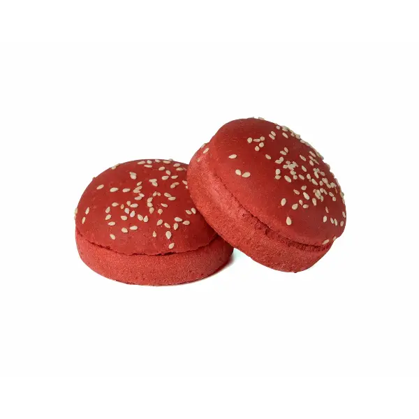 Булочка для гамбургера мини чили с кунжутом 60 мм 120шт/кор CabareBakers