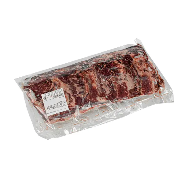 Говядина тонкий край антрекот б/к с/м кат. А Домашний ресторатор ~4кг, ~12кг/кор
