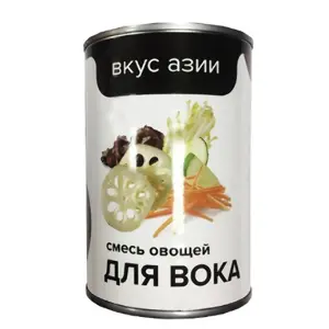 Смесь овощная для WOK Вкус Азии 400гр, 24шт/кор