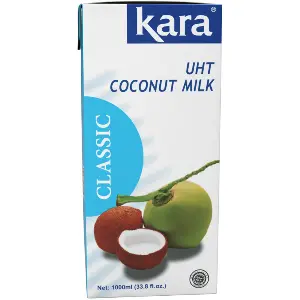 Молоко кокосовое 17% classic Kara 1л тетрапак, 12шт/кор, Индонезия