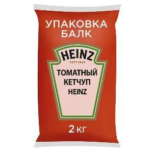 Кетчуп томатный Heinz 2кг, 6шт/кор 