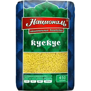 Кускус пшеничный Националь 450гр, 6шт/кор 