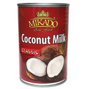 Молоко растительное кокосовое Классик 17-18% MIKADO 400мл, 12шт/кор