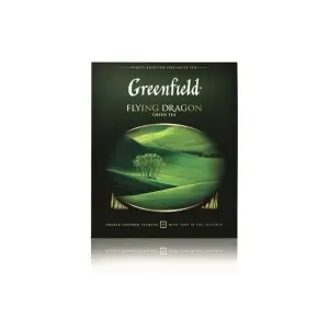 Чай зеленый пакетированный Флаинг Драгон Greenfield 2гр*100п/э, 10шт/кор