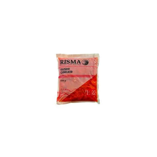 Имбирь маринованный розовый RISMA 1,5кг, вес сухого вещ-ва 1кг, 8шт/кор, Китай (26.11.21) ТАНУКИ