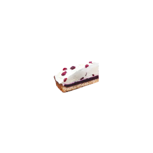 Торт брусничный с белым шоколадом Престиж 105гр, 12 порций/1,26кг/шт, 4шт/кор