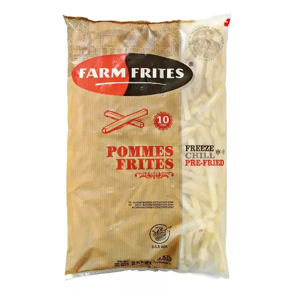 Картофель фри 10мм Farm Frites 2,5кг, 5шт/кор