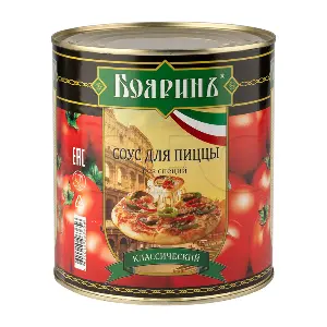 Соус для пиццы томатный классический Бояринъ 3кг, 4шт/кор