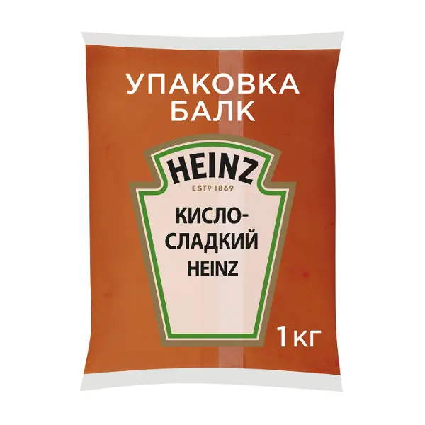 Соус кисло-сладкий Heinz 1кг, 6шт/кор 