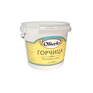 Горчица из цельных зерен Oliveto 800гр, 6шт/кор