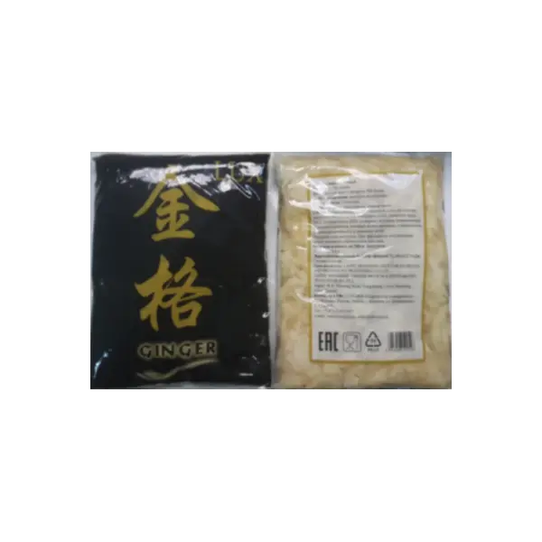 Имбирь маринованный белый LUX 1,4кг, 10шт/кор, Китай