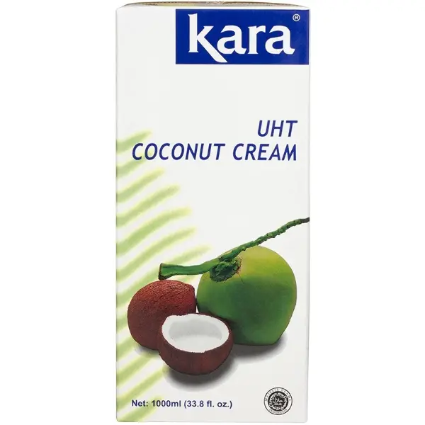 Кокосовые сливки 24% classic Kara 1л тетрапак, 12шт/кор, Индонезия