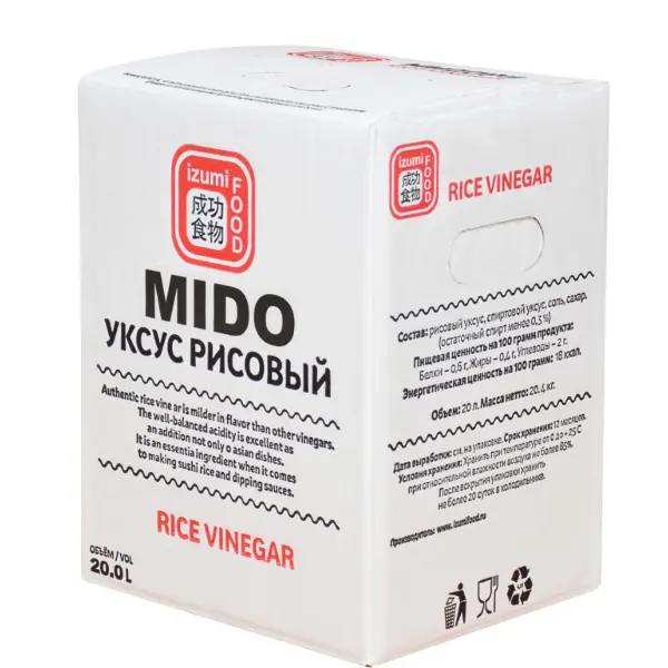 Уксус рисовый Мидо 20л 